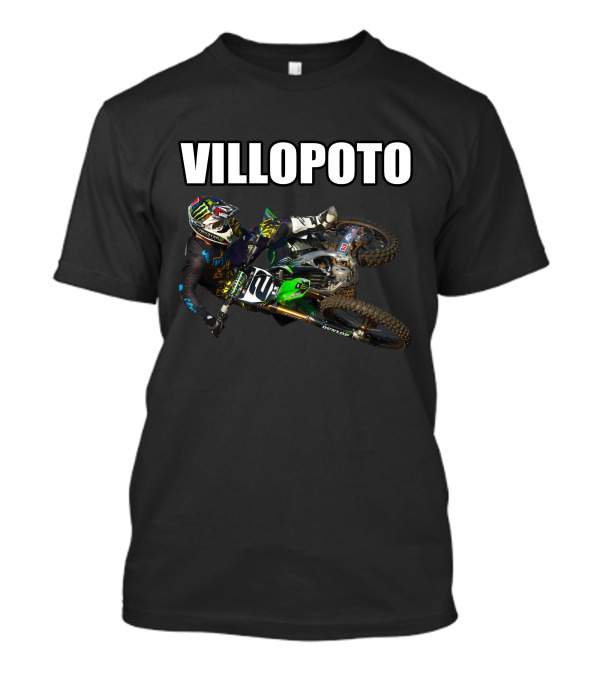 Villopoto Motocross Racing Action T-Shirt
