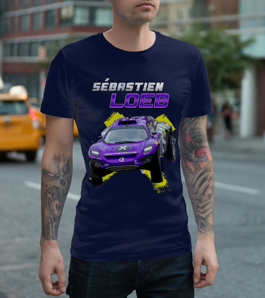 Sébastien Loeb Extreme E X44 Racing Car T-Shirt