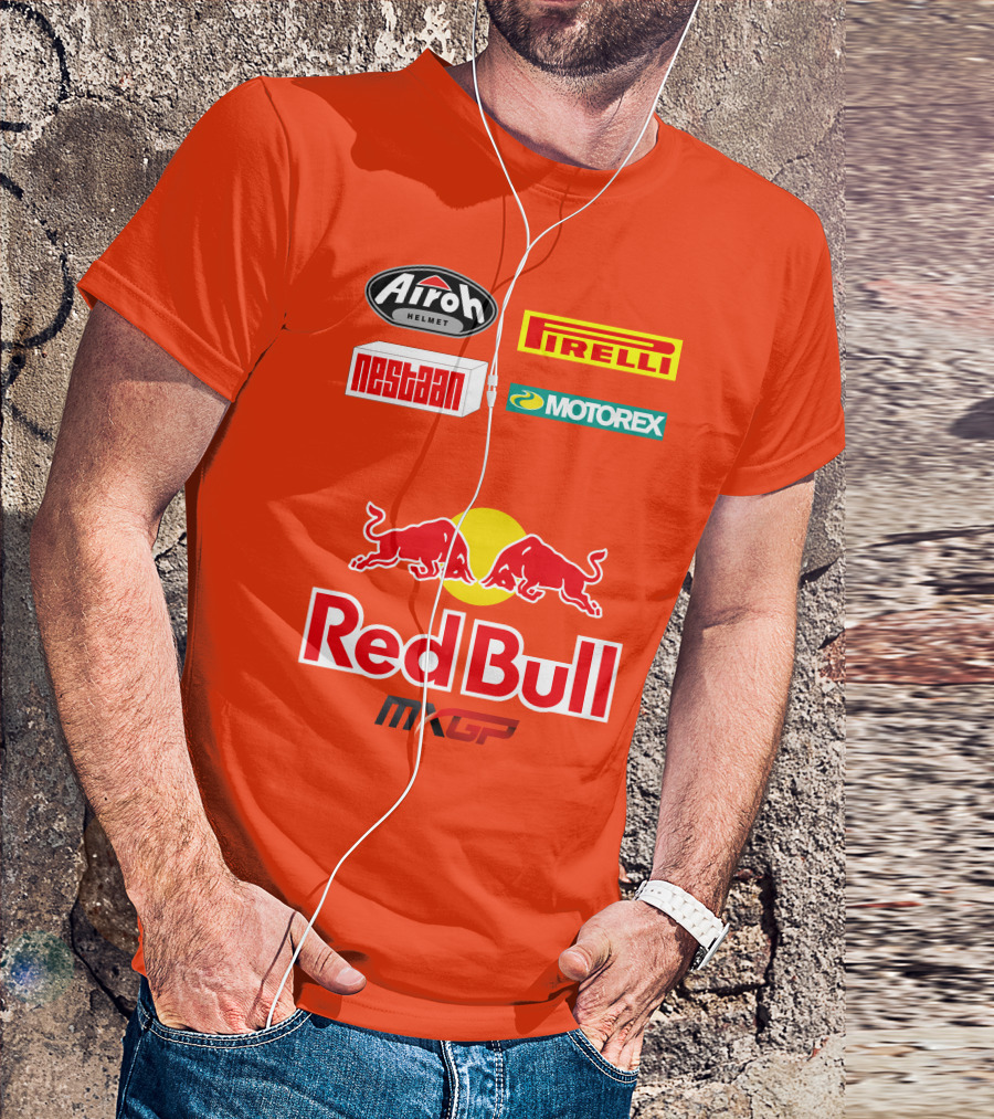 JEFFREY HERLINGS Airoh Pirelli Nestean Motorex Red Bull MXGP T-Shirt