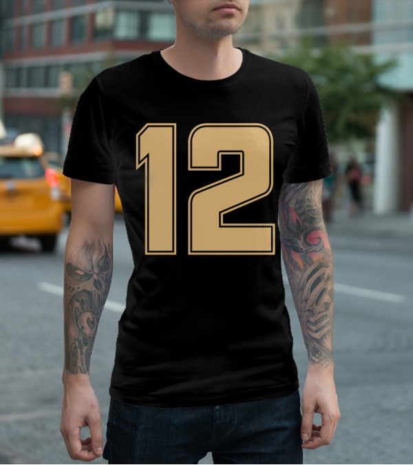 Ayrton Senna Lotus F1 Team Number 12 T-Shirt