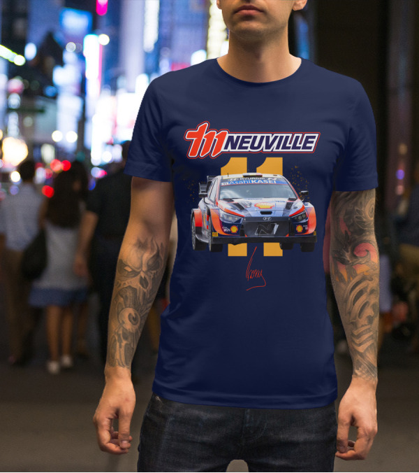 Thierry Neuville Hyundai I20 N Rally1 Asahi Kasei Shell Racing 11 T-Shirt