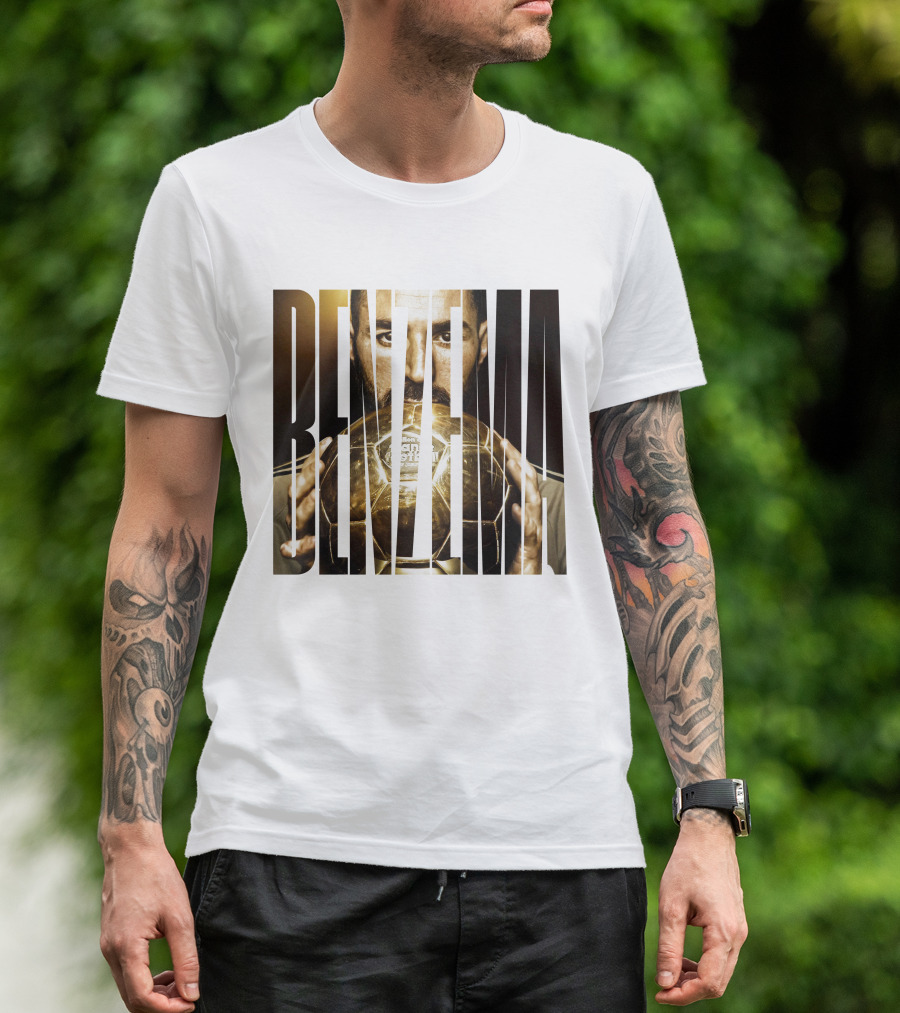 Benzema Ballon D'Or Excellence T-Shirt