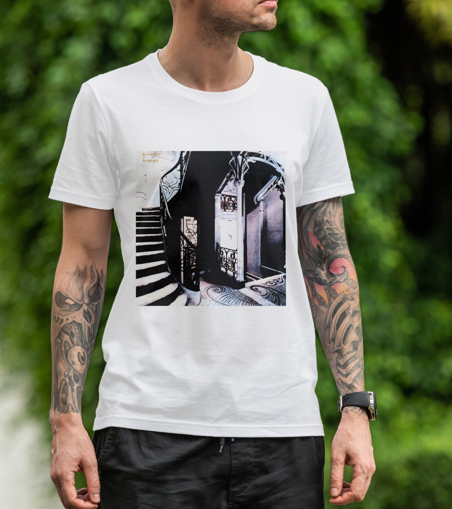 Cocteau Twins Heaven Or Las Vegas Art Nouveau Staircase T-Shirt