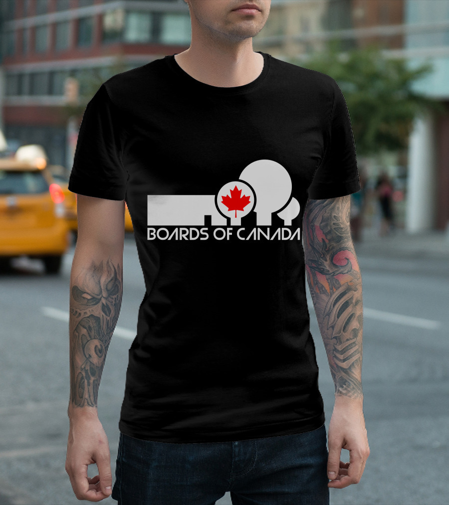 BOARDS OF CANADA 7 Maple Leaf T-Shirt