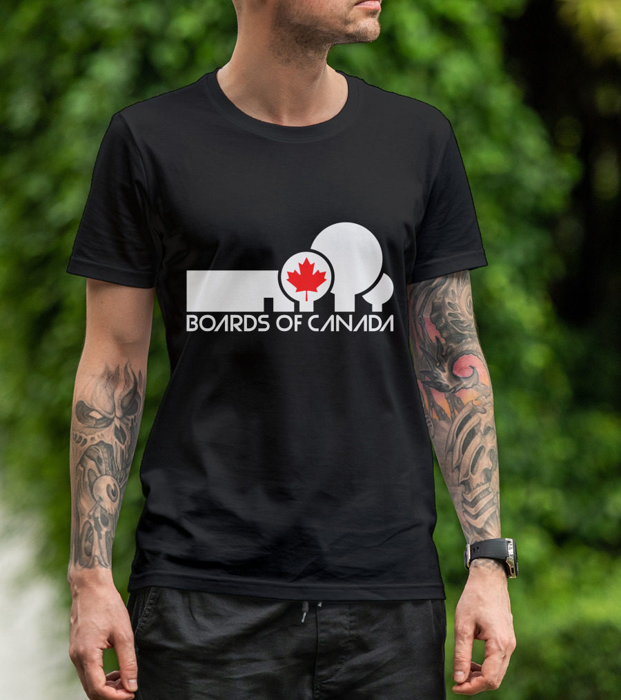 BOARDS OF CANADA 7 Maple Leaf T-Shirt