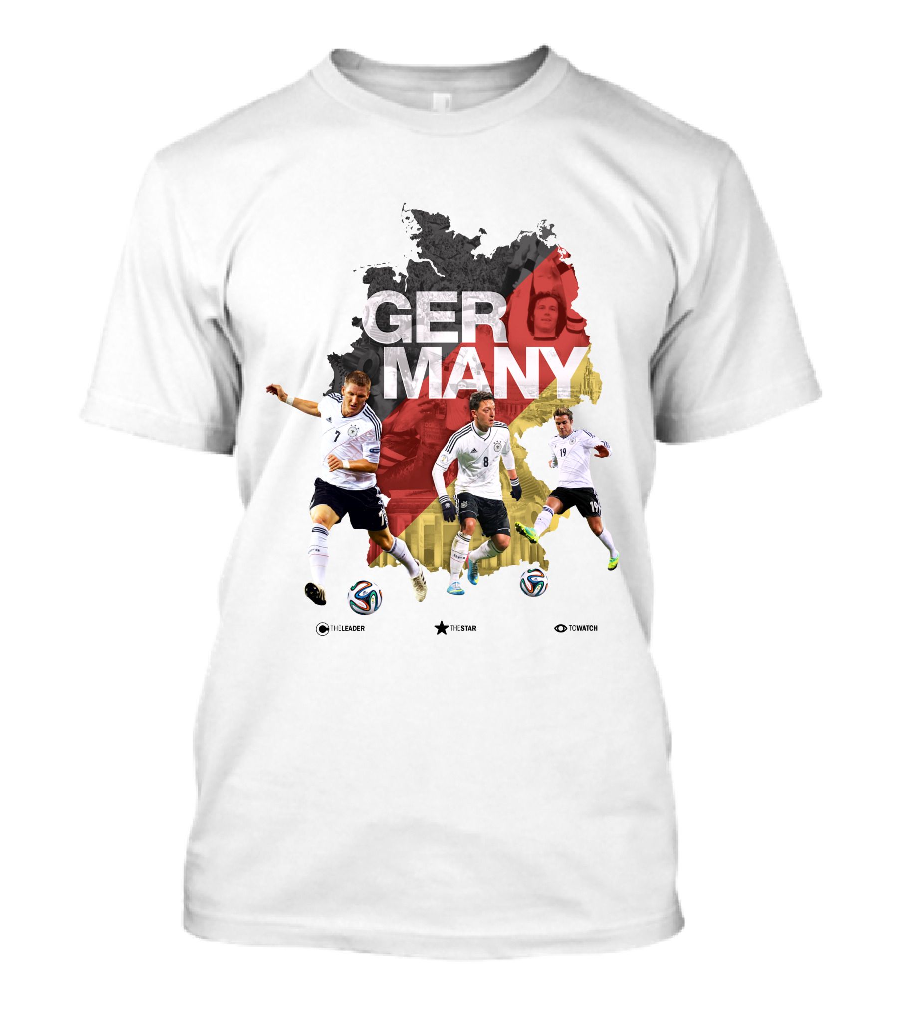 GERMANY THE LEADER THE STAR TO WATCH T-Shirt