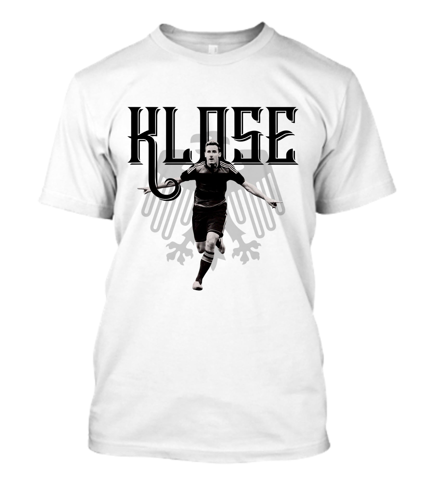 Klose Soccer Celebration Germany Eagle Emblem T-Shirt