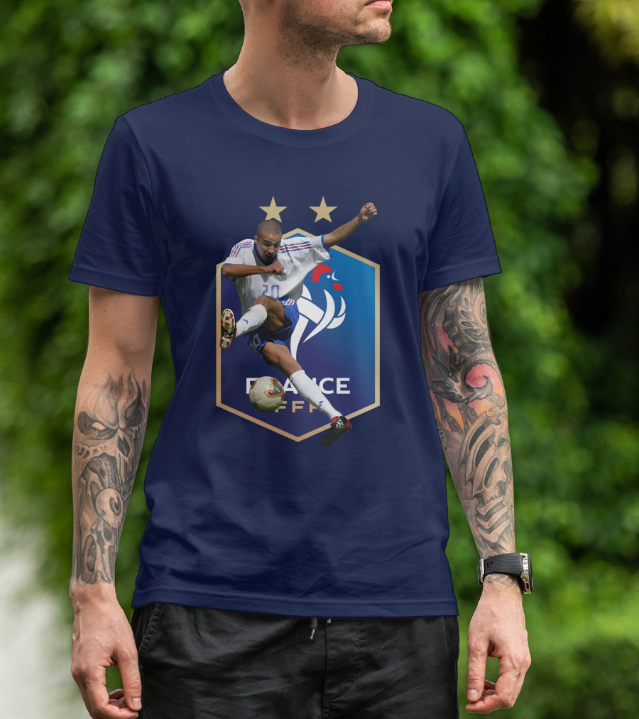 Trezequet France 20 Football Star Iconic Performance FFF T-Shirt