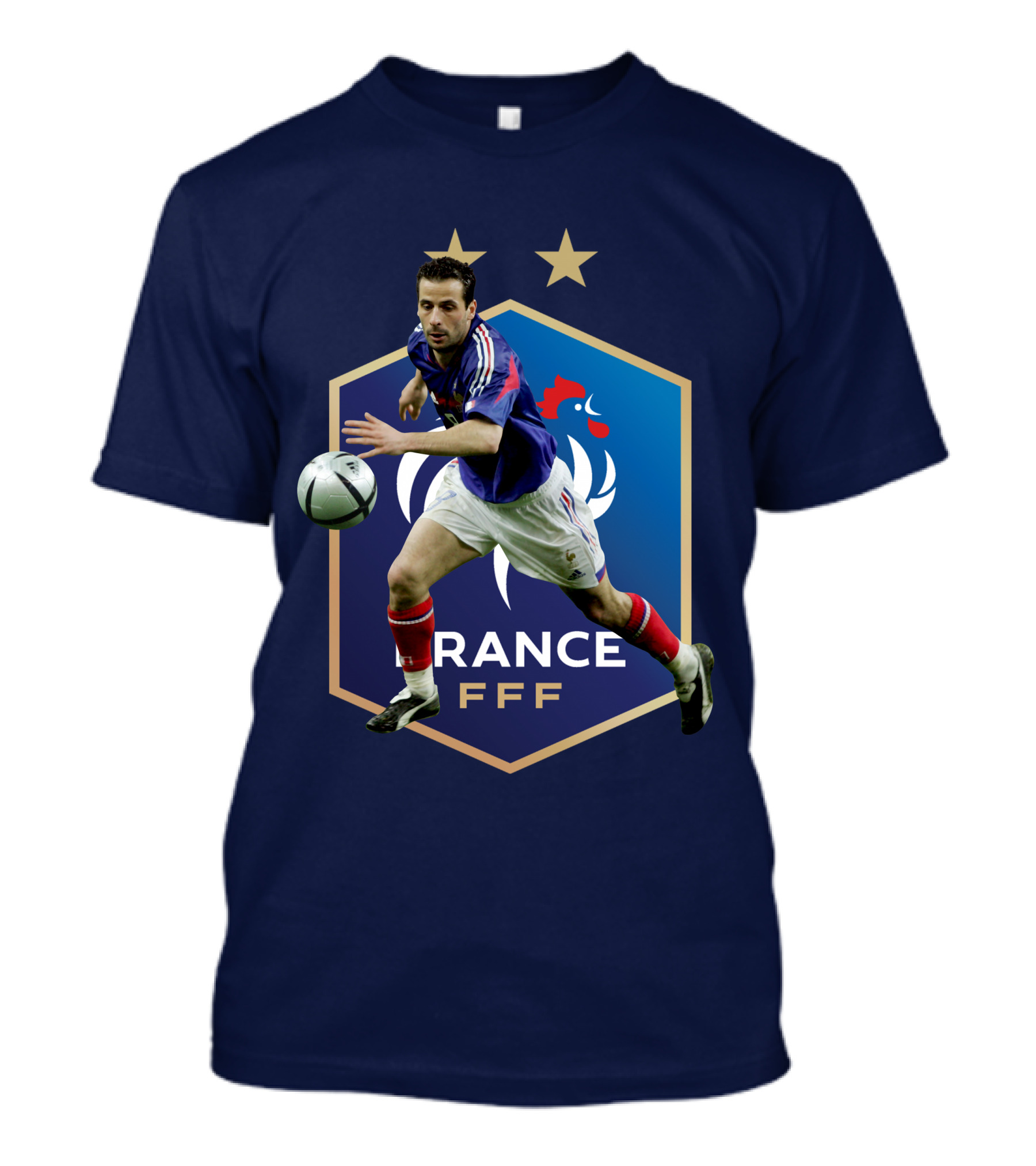 France FFF Giuly Football Legend T-Shirt