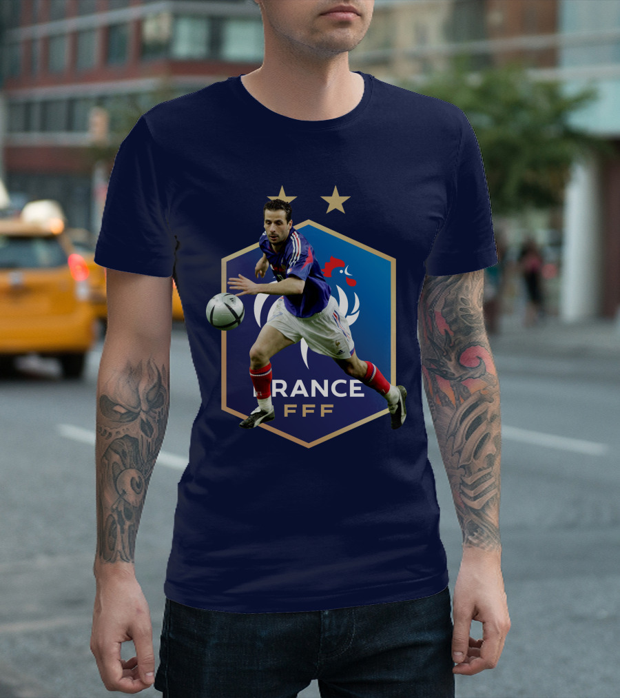 France FFF Giuly Football Legend T-Shirt