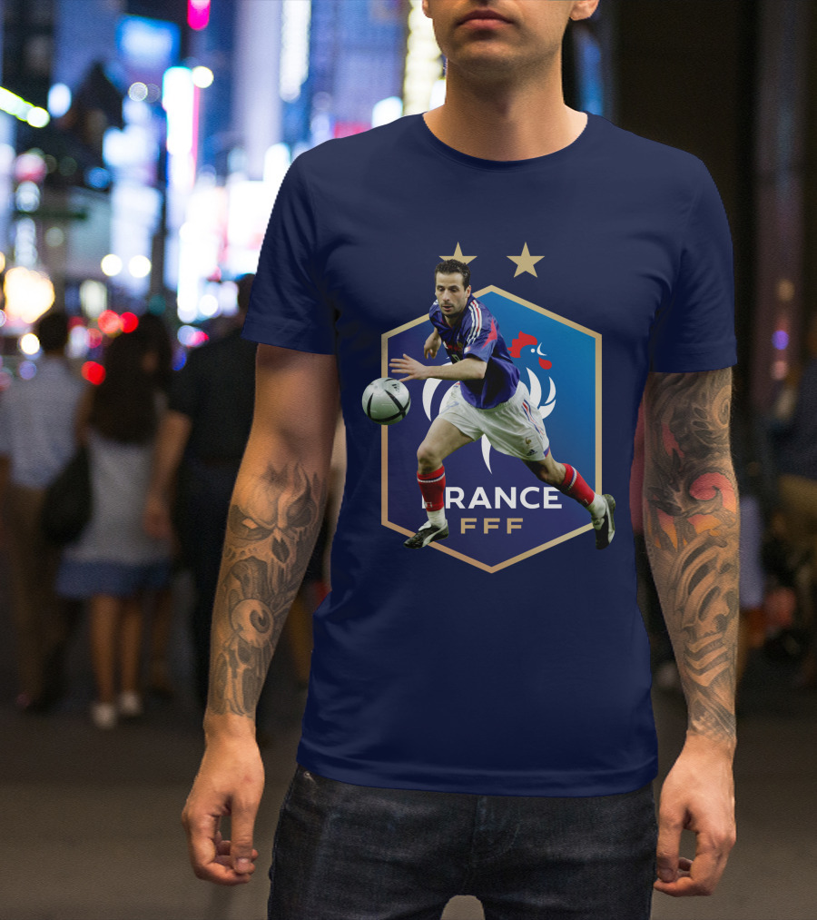France FFF Giuly Football Legend T-Shirt