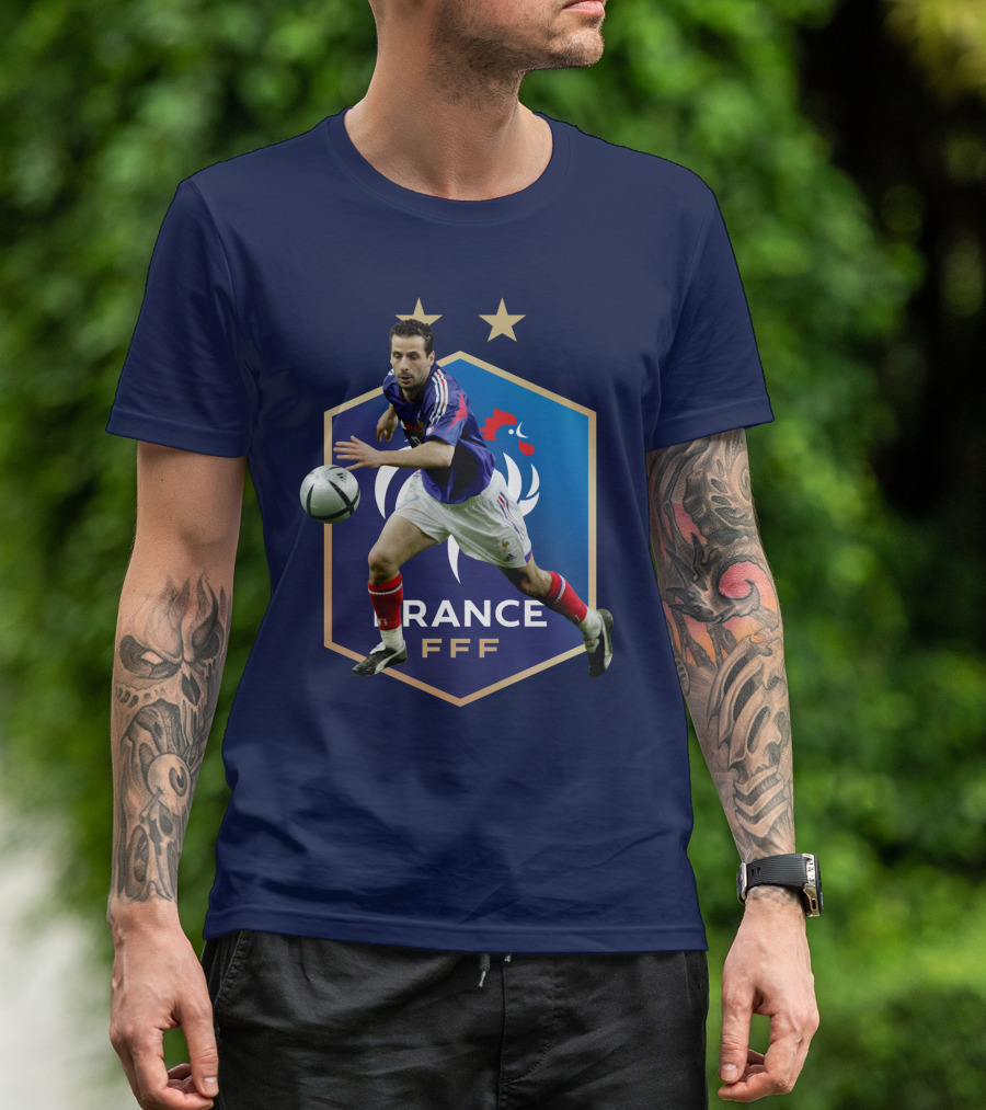 France FFF Giuly Football Legend T-Shirt