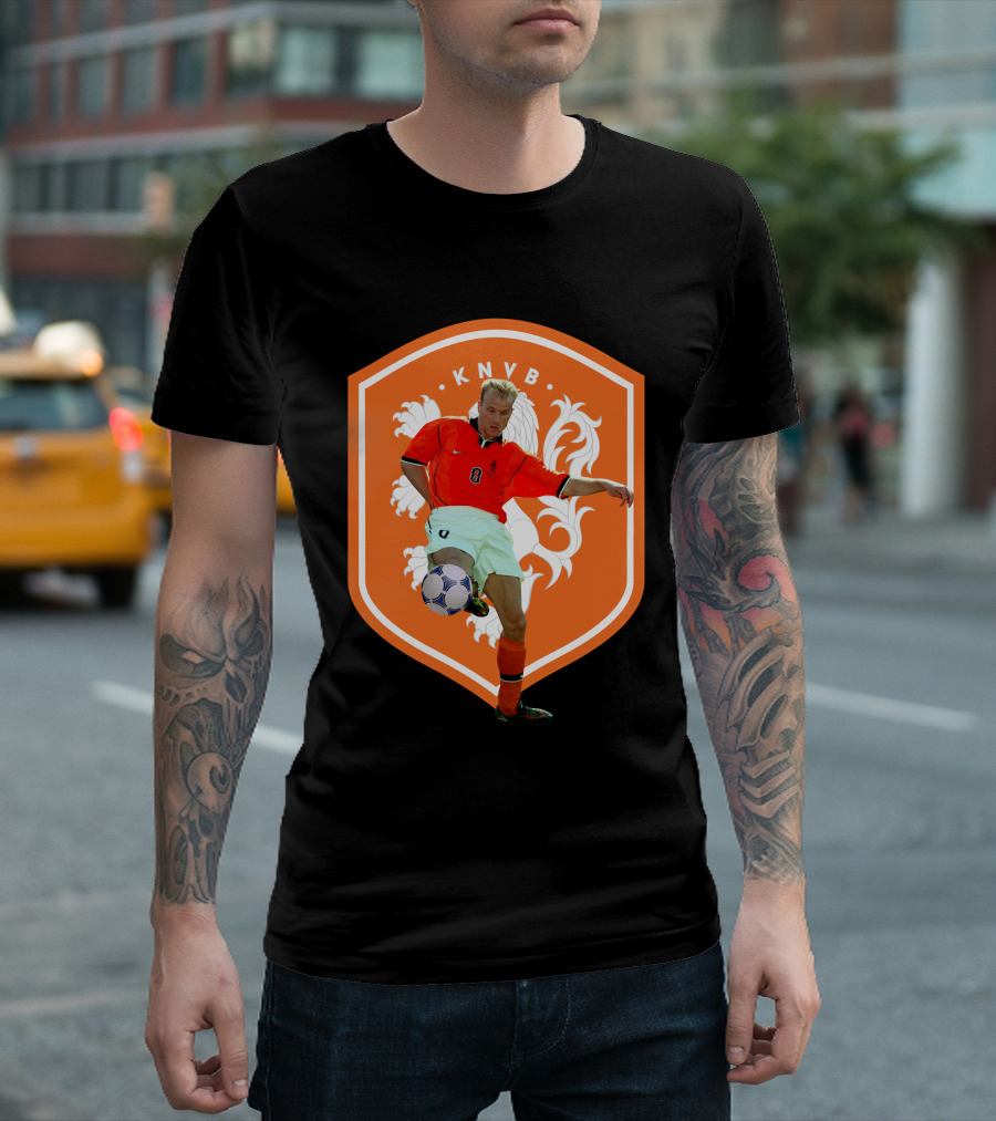 Dennis Bergkamp KNVB Oranje Soccer Legend T-Shirt