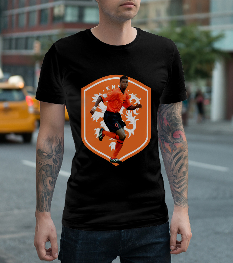 KNVB Oranje Kluivert 9 Football Legend T-Shirt