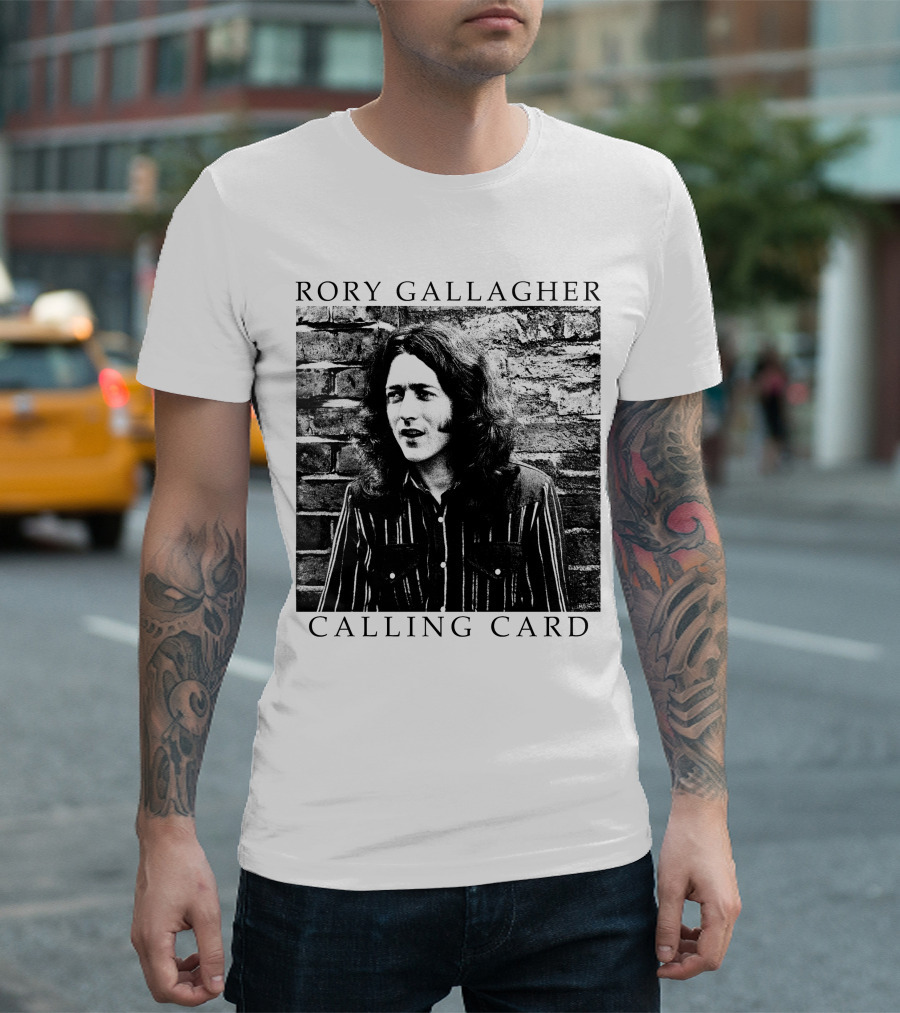 Rory Gallagher Calling Card T-Shirt