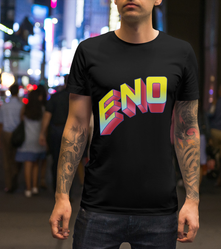 BRIAN ENO Another Green World ENO Retro 3D T-Shirt