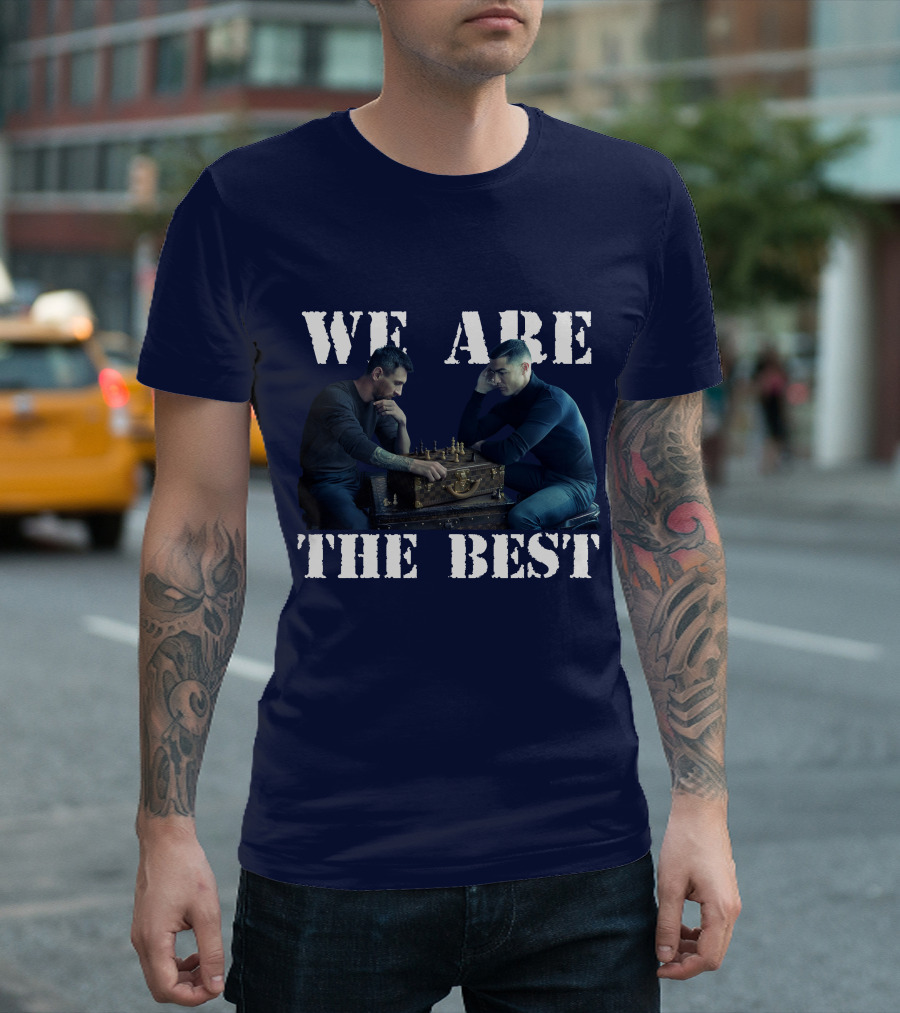 We Are The Best Chess Match Duel Icons T-Shirt