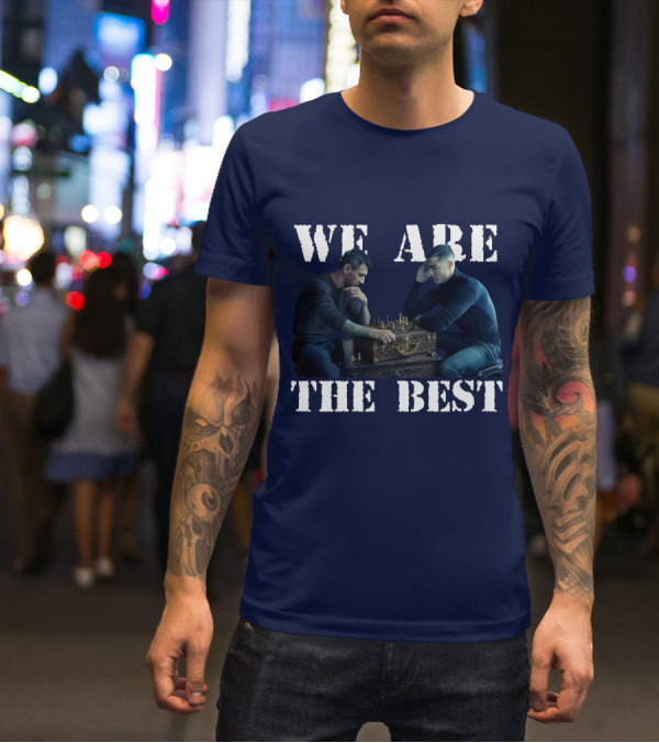 We Are The Best Chess Match Duel Icons T-Shirt