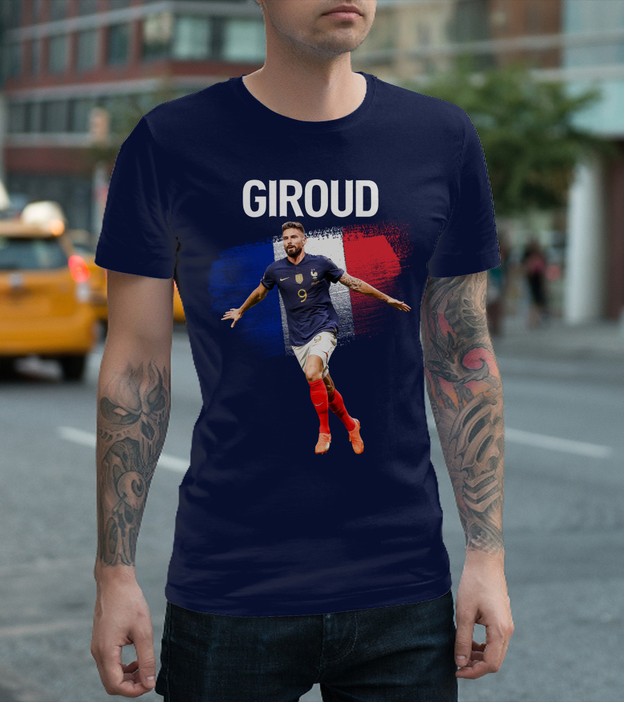 Giroud 9 France Football T-Shirt