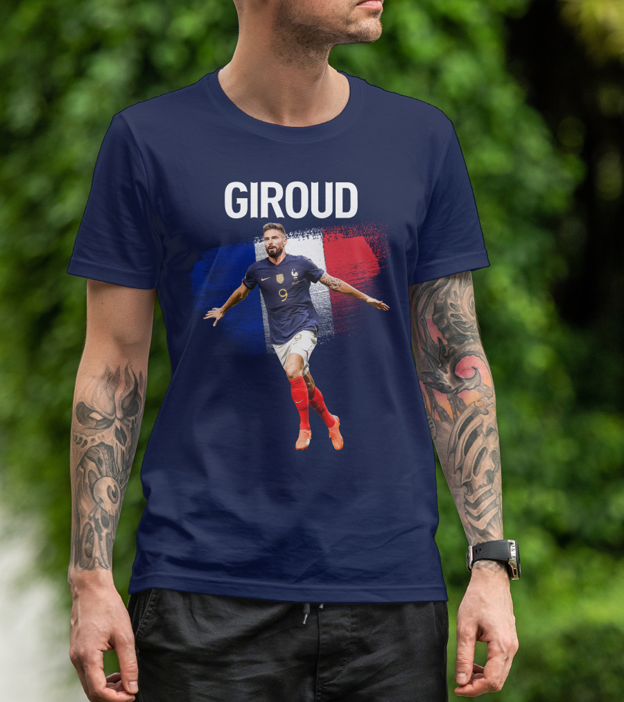 Giroud 9 France Football T-Shirt