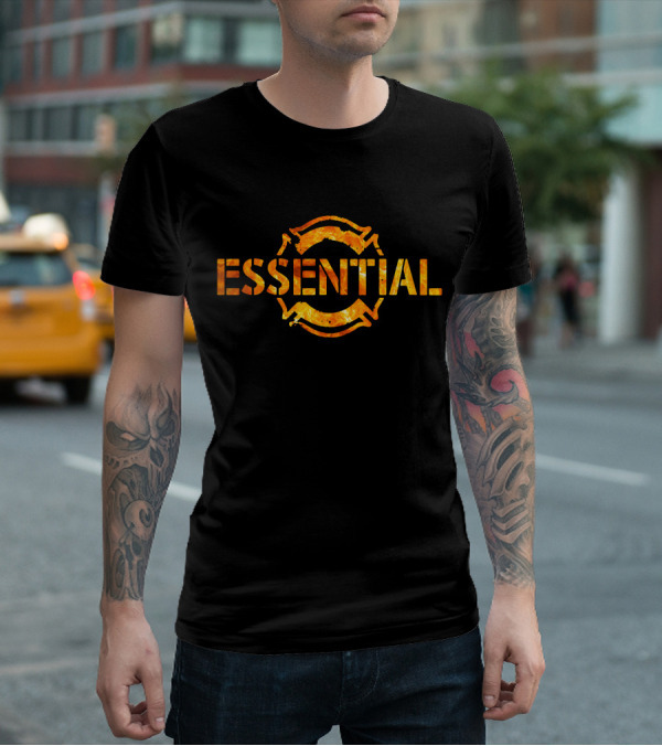 ESSENTIAL FIREFIGHTER FLAME EMBLEM T-Shirt