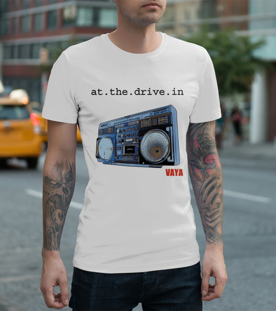 at.the.drive.in VAYA Boombox T-Shirt