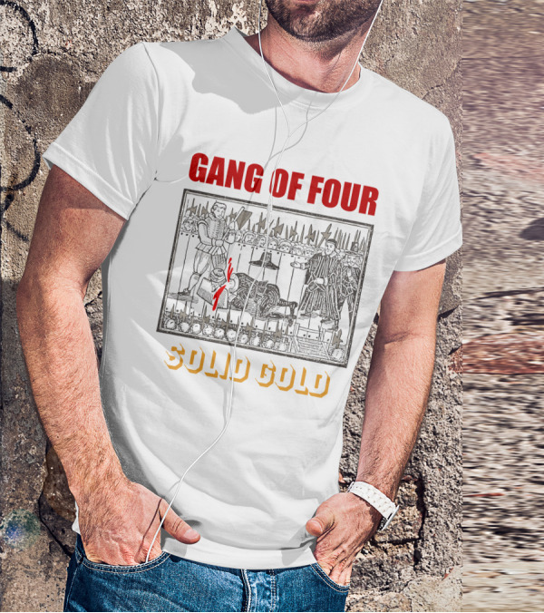 Gang Of Four Solid Gold Medieval Execution T-Shirt