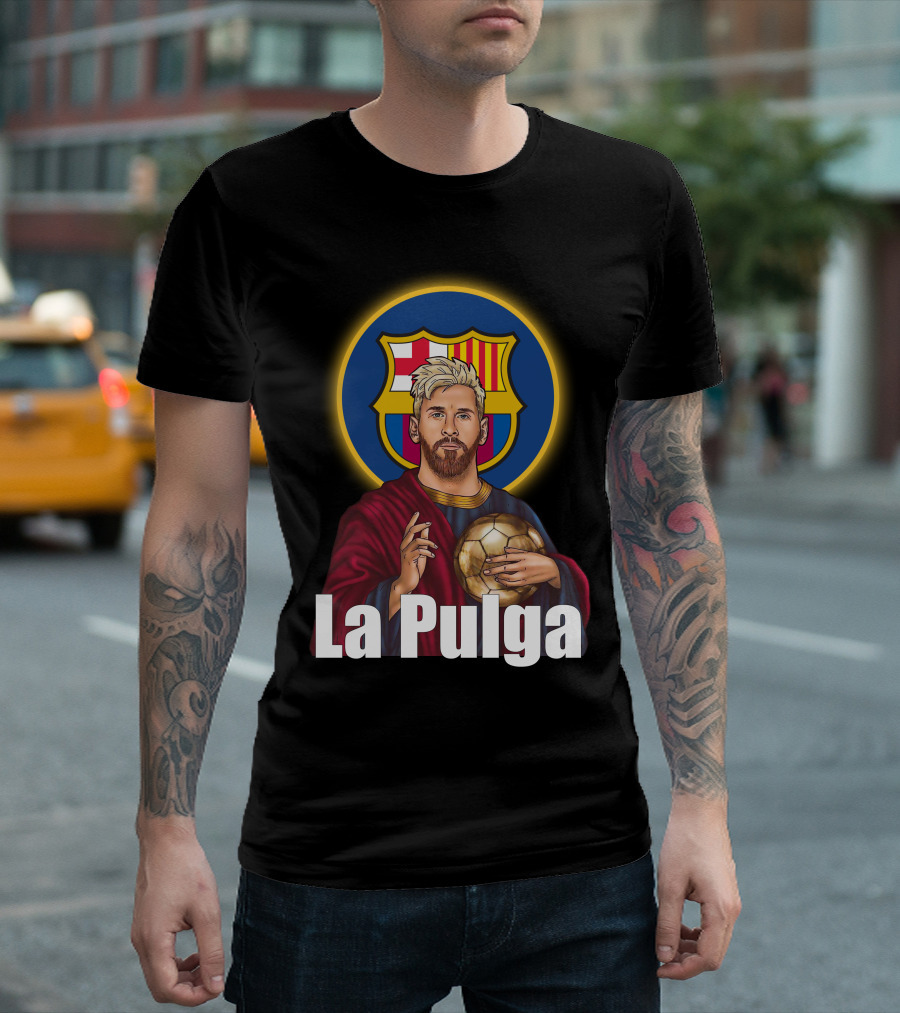 La Pulga Barcelona Icon Golden Ball T-Shirt