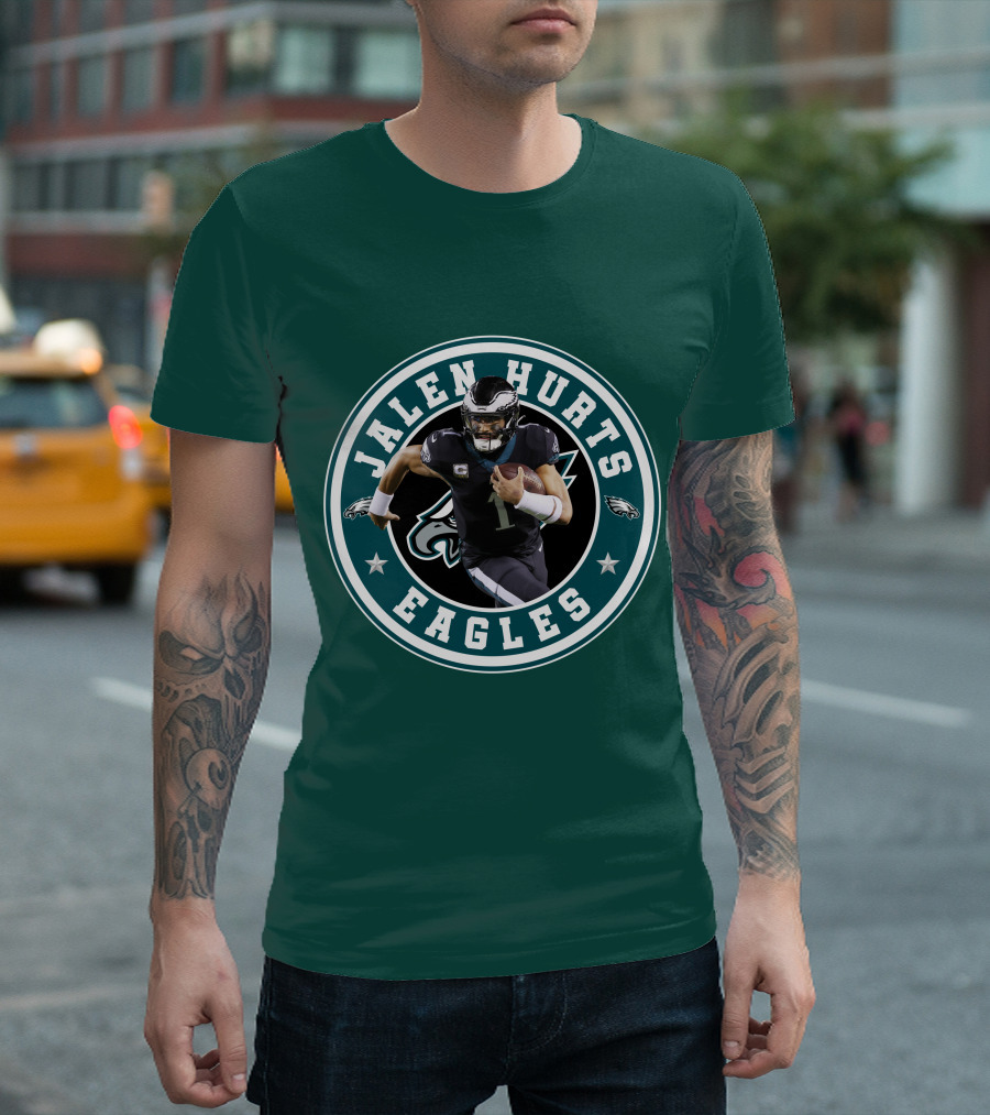 Jalen Hurts Eagles Football Team Quarterback Philadelphia T-Shirt