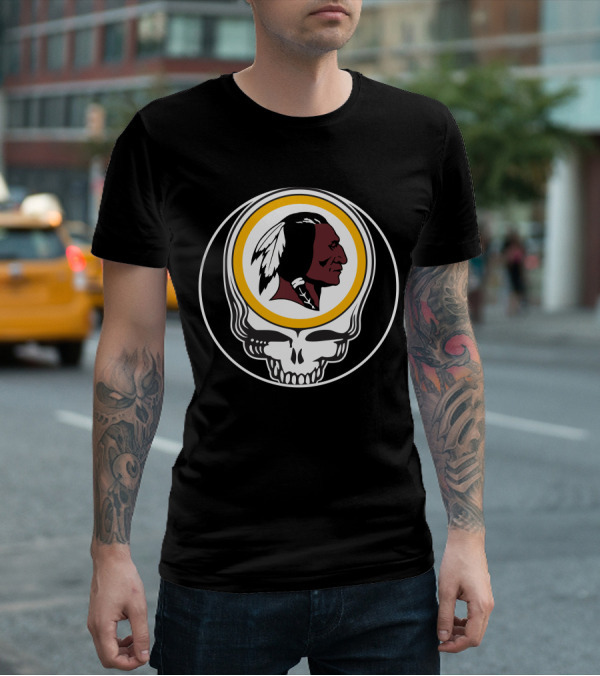 Washington Commanders Grateful Dead Collaboration T-Shirt