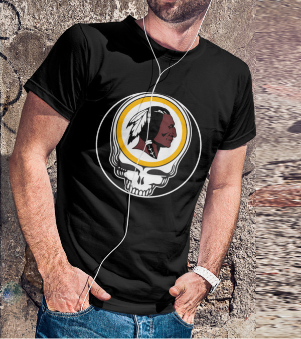 Washington Commanders Grateful Dead Collaboration T-Shirt