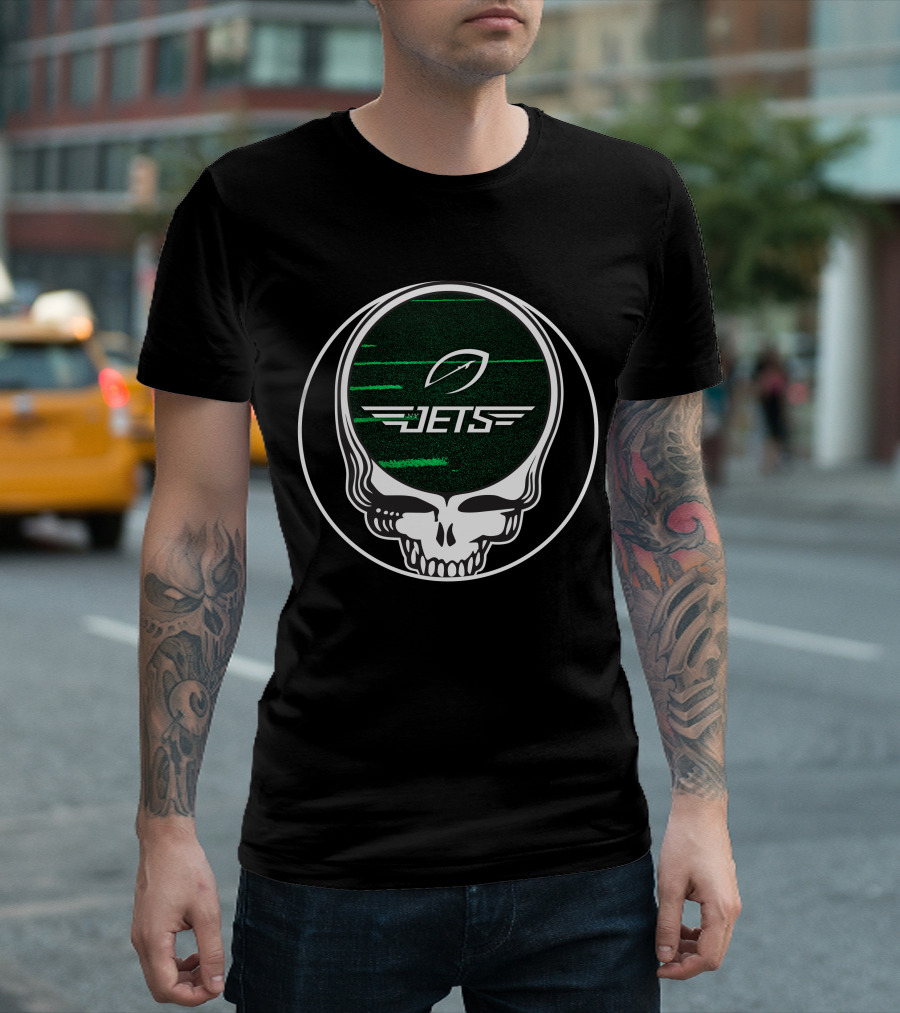 New York Jets Skull T-Shirt