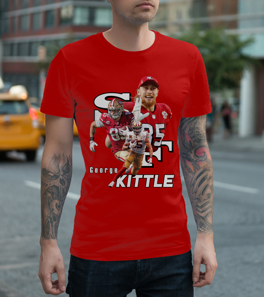 George Kittle 85 SF 49ers Football Star T-Shirt