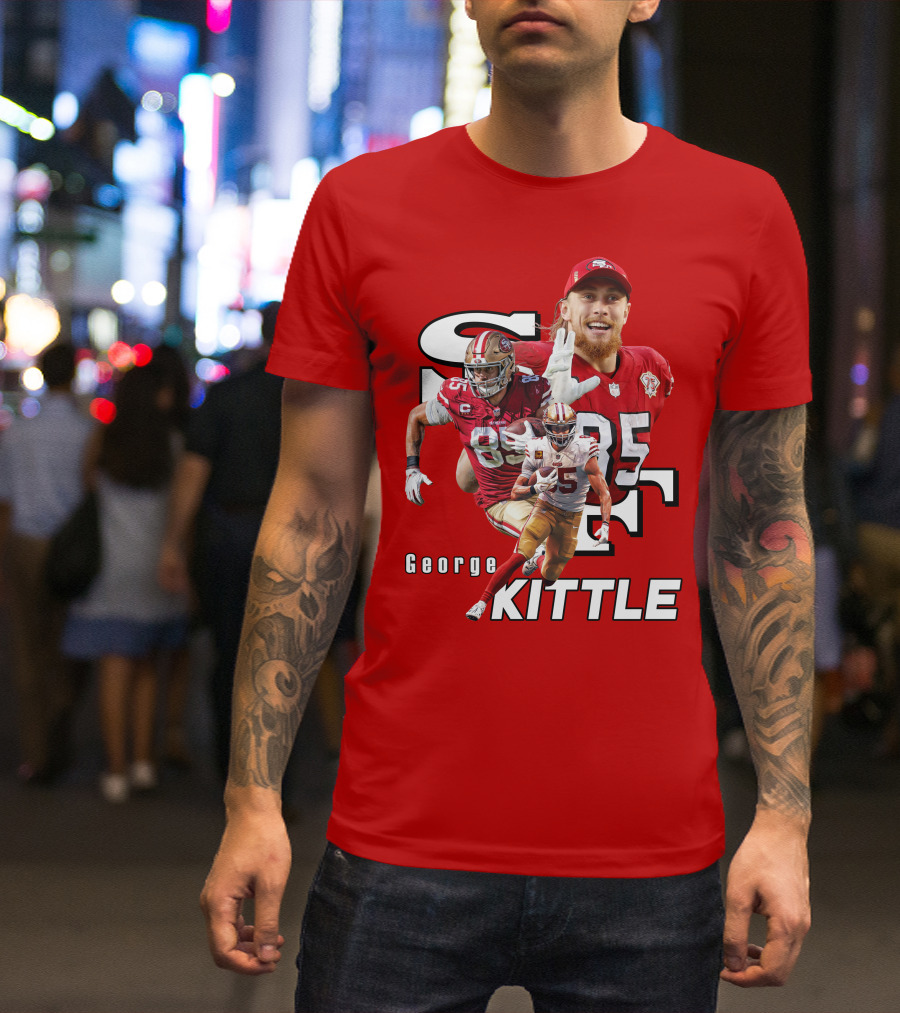 George Kittle 85 SF 49ers Football Star T-Shirt