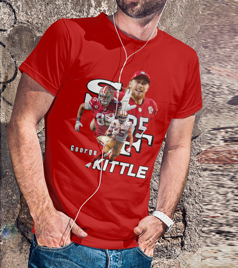George Kittle 85 SF 49ers Football Star T-Shirt