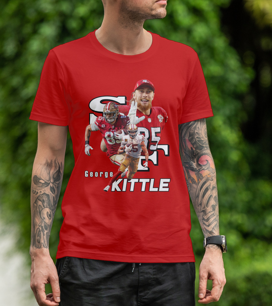 George Kittle 85 SF 49ers Football Star T-Shirt