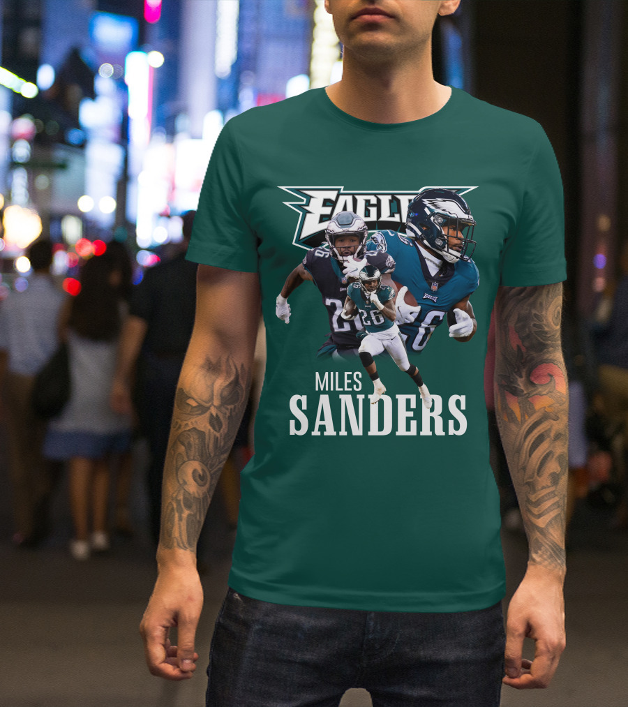 Eagles MS26 Running Back Action Play T-Shirt