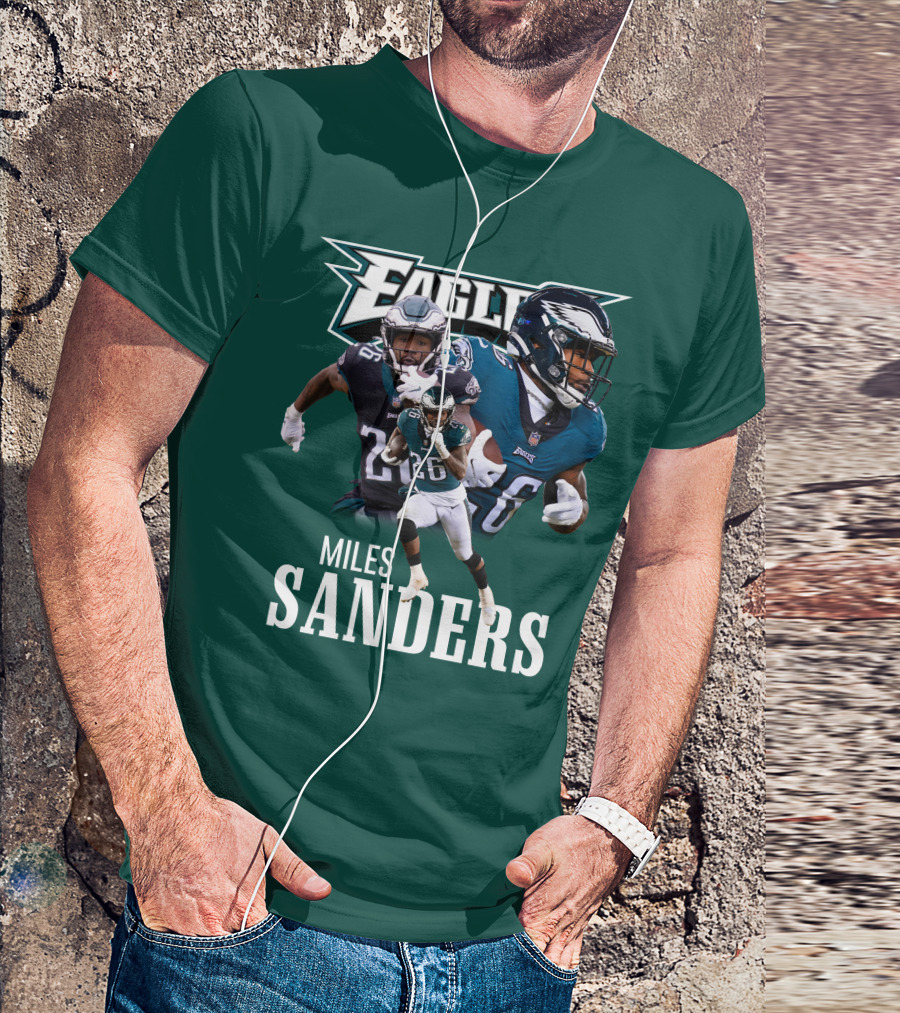 Eagles MS26 Running Back Action Play T-Shirt