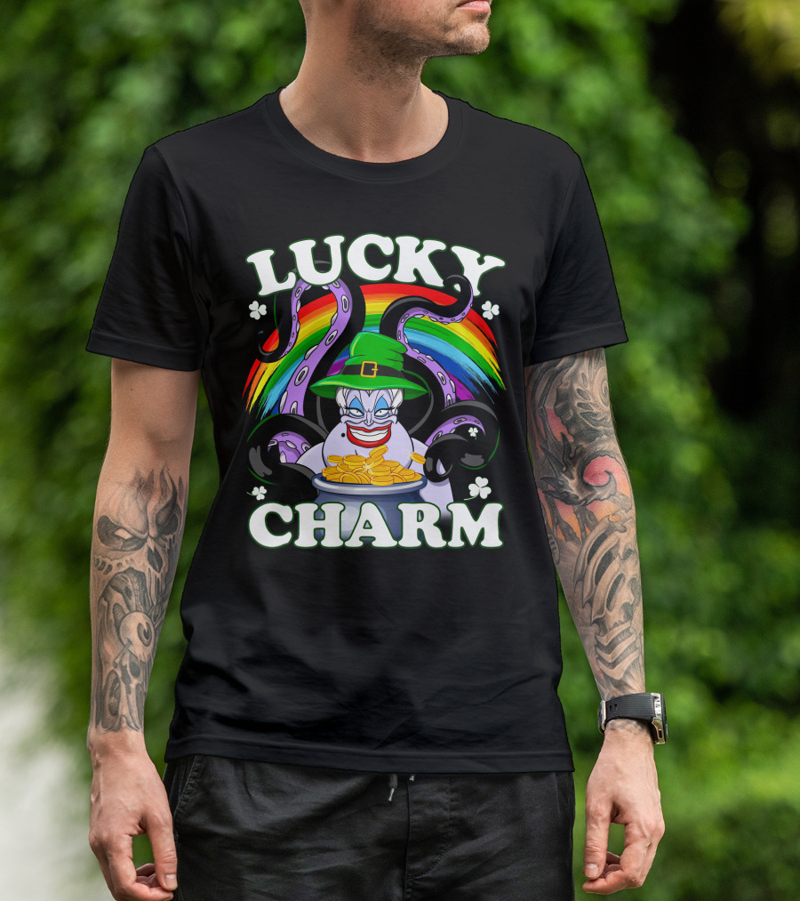 LUCKY CHARM Ursula Rainbow Pot Of Gold T-Shirt