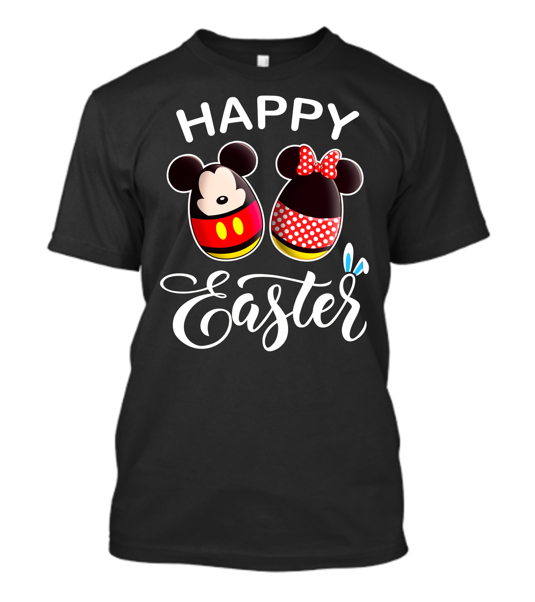 Happy Easter Mickey Minnie Eggs T-Shirt