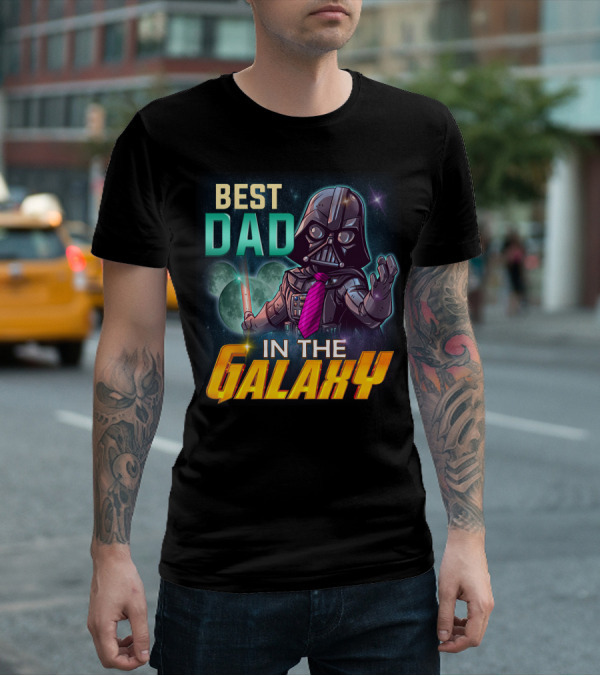 Best Dad In The Galaxy Darth Vader T-Shirt