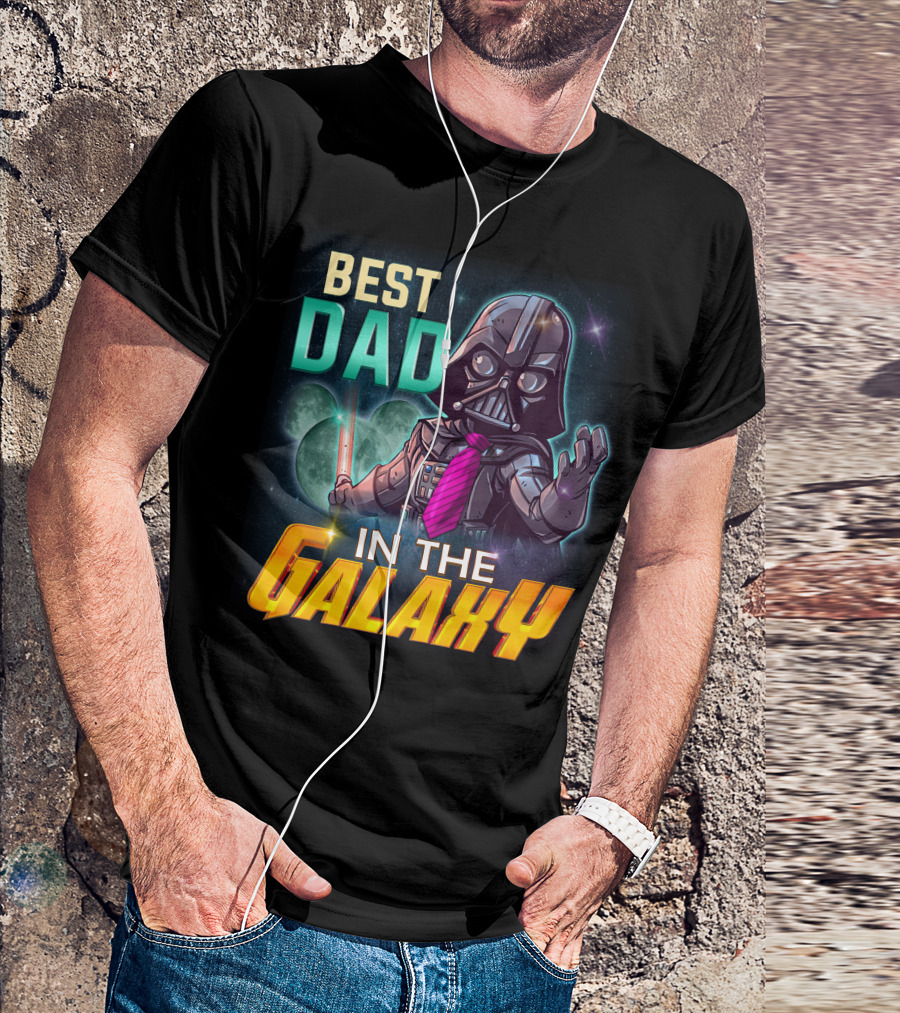 Best Dad In The Galaxy Darth Vader T-Shirt