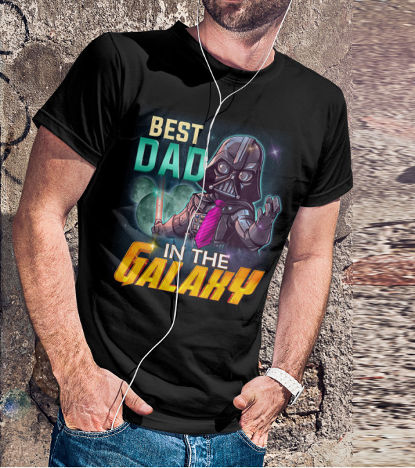 Best Dad In The Galaxy Darth Vader T-Shirt