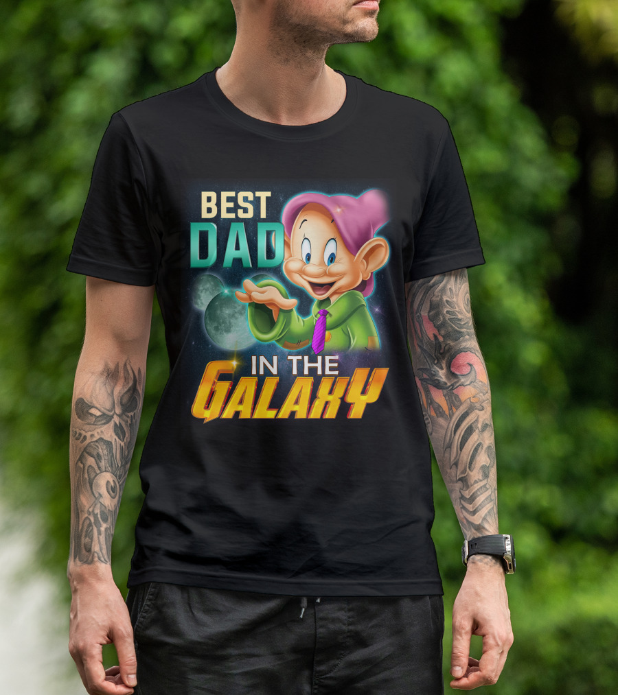BEST DAD DOPEY IN THE GALAXY T-Shirt