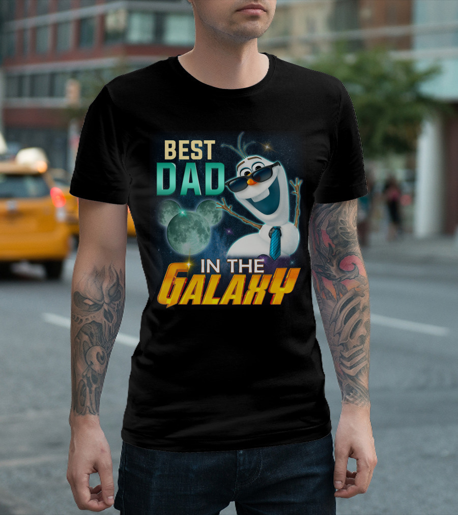 BEST DAD IN THE GALAXY OLAF T-Shirt
