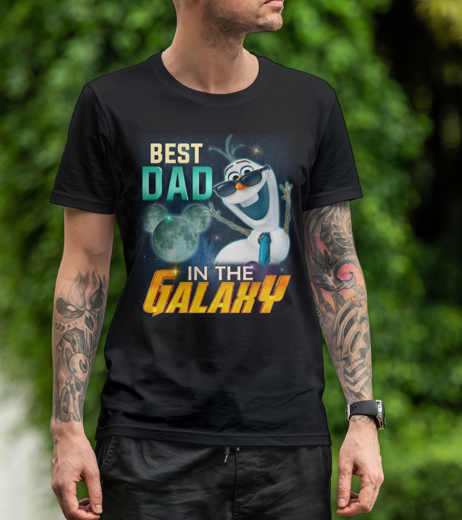 BEST DAD IN THE GALAXY OLAF T-Shirt