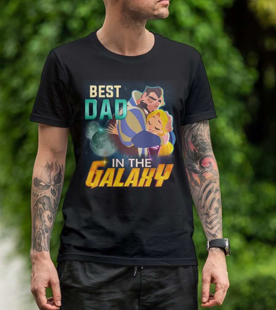 BEST DAD RAPUNZEL IN THE GALAXY T-Shirt