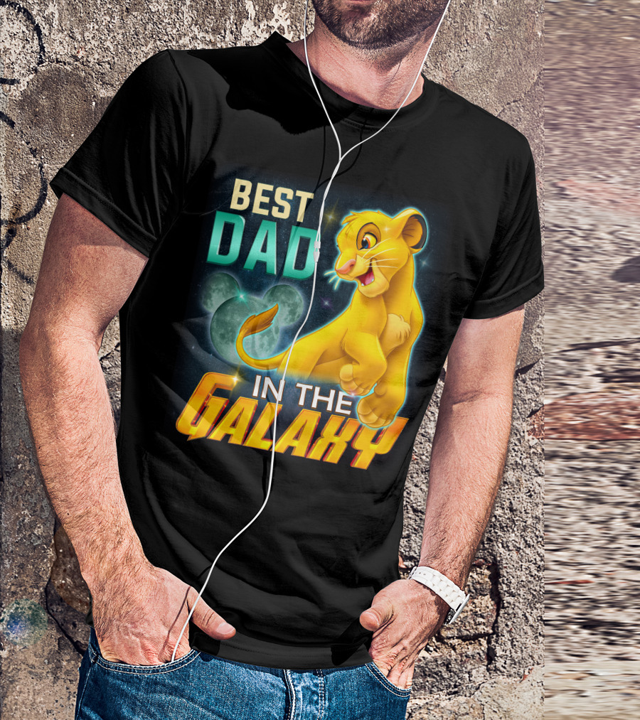 BEST DAD IN THE GALAXY SIMBA T-Shirt