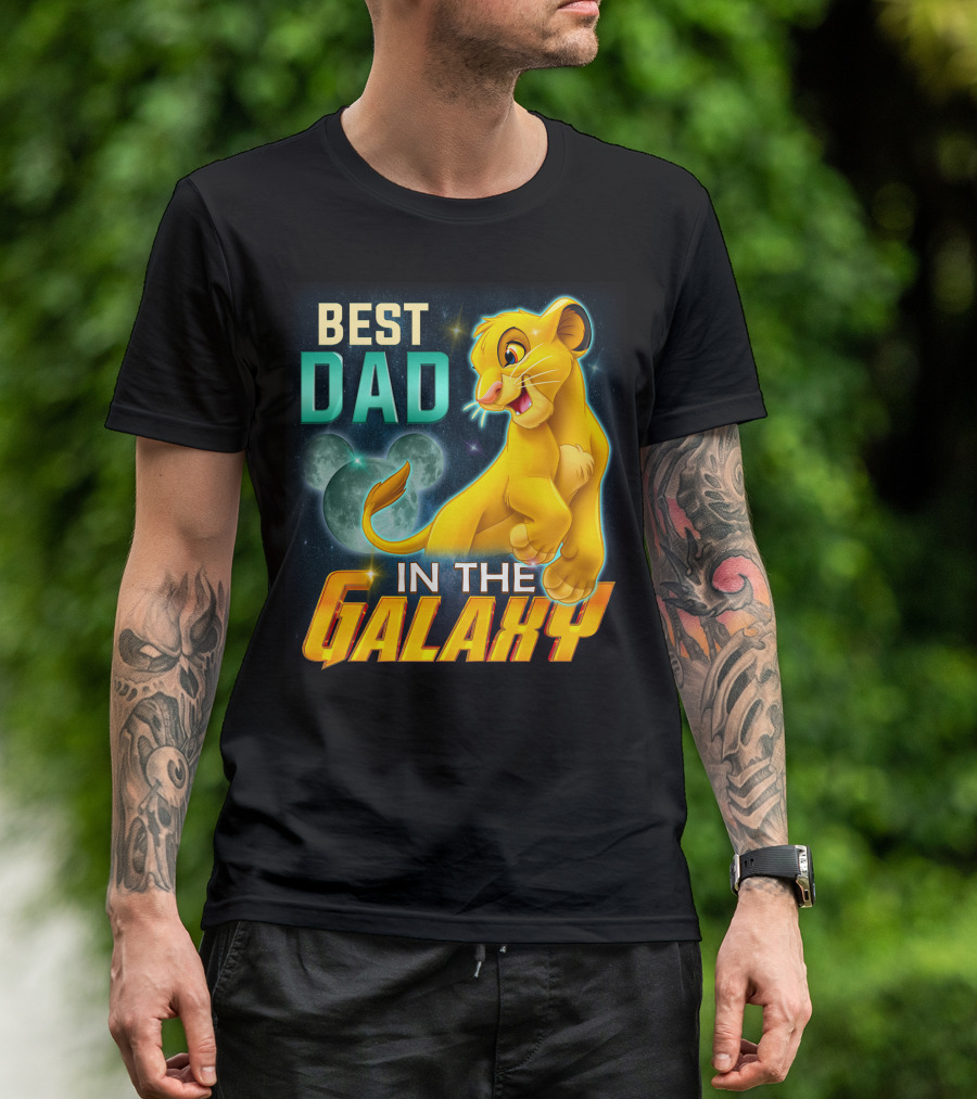 BEST DAD IN THE GALAXY SIMBA T-Shirt
