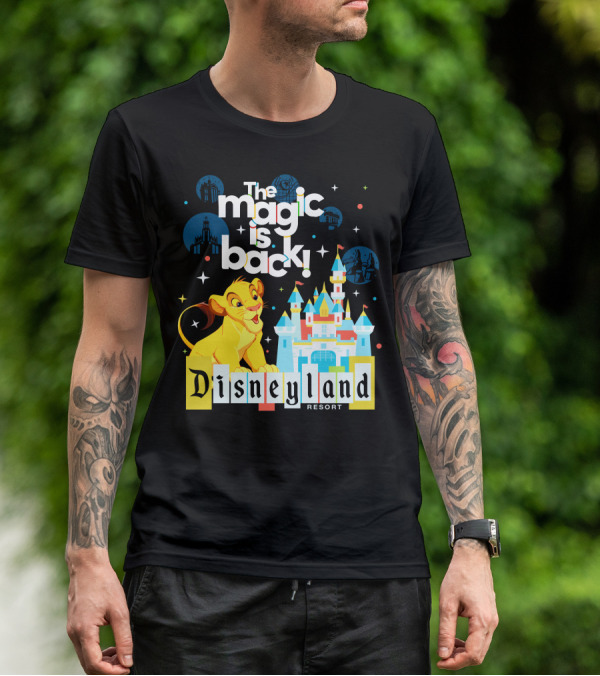 The Magic Is Back Disneyland Resort Simba Lion King T-Shirt